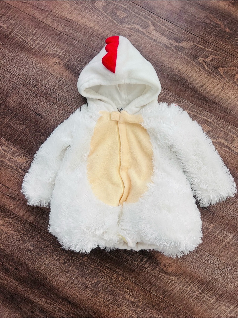 chicken/rooster Halloween costume jacket.